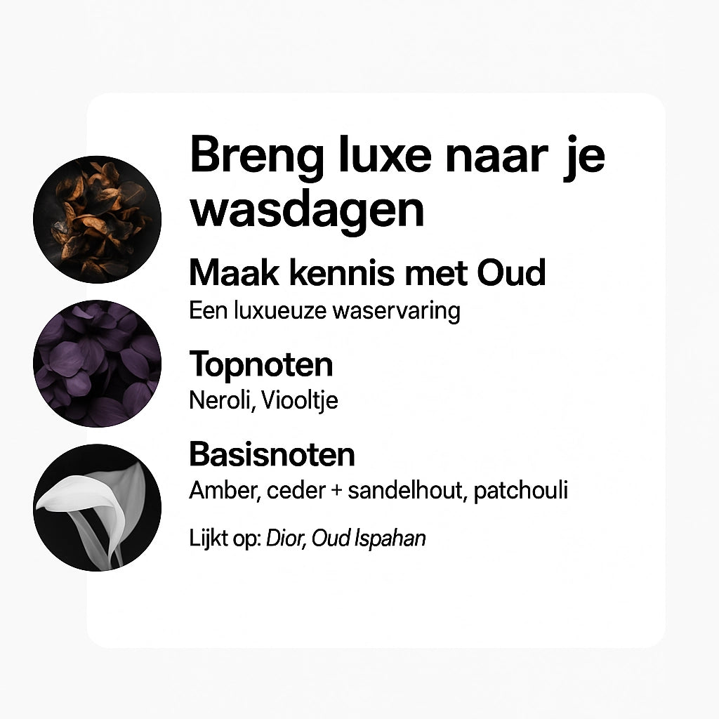 Oud Wasmiddel + Wasverzachter