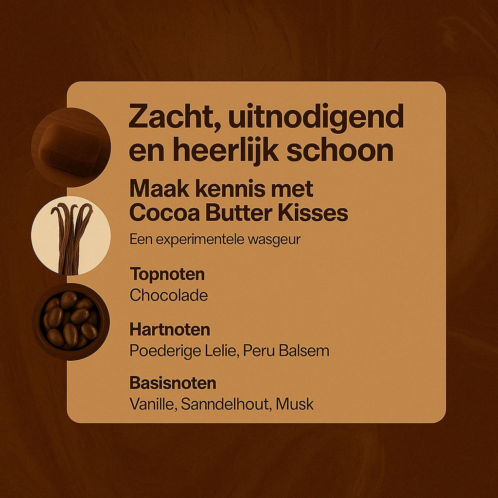 Cocoa Butter Kisses Wasmiddel + Wasverzachter